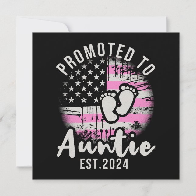 Promoted to Auntie 2024  (Front)