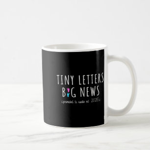 Promoted To Auntie 2026 Baby Announcement First Ti Coffee Mug