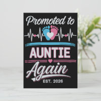 Promoted To Auntie Again Est 2026 Pregnancy Reveal