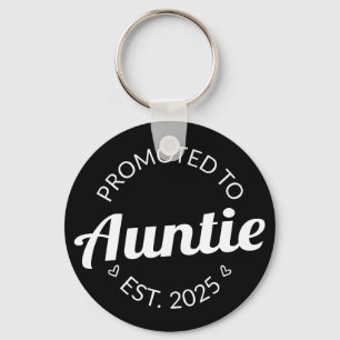 Promoted To Auntie Est. 2025 I Key Ring