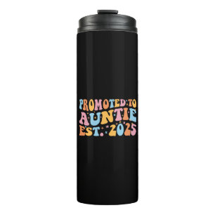 Promoted To Auntie Est. 2025 III Thermal Tumbler