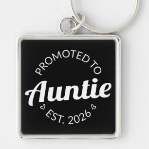 Promoted To Auntie Est. 2026 I Key Ring