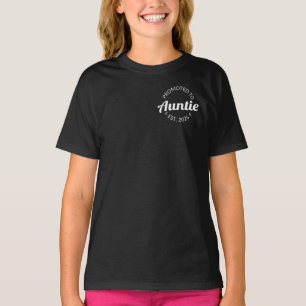 Promoted To Auntie Est. 2026 I T-Shirt