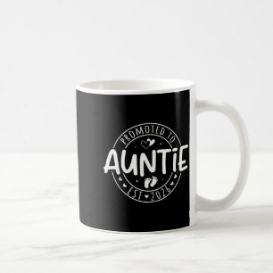 Promoted To Auntie Est 2026 Soon To Be Aunt Funny Coffee Mug