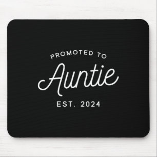 Promoted To Auntie New Aunt Mother's Day Mouse Pad