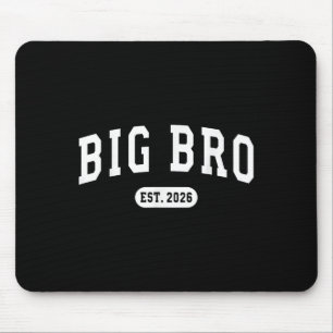 Promoted To Big Bro Est 2026 New Brother Baby Anno Mouse Pad