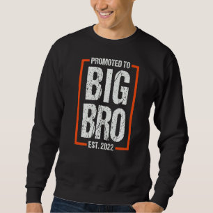 Promoted to Big Brother 2022 Big Bro Soon to be Bi Sweatshirt