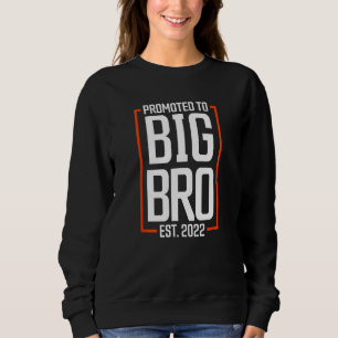 Promoted To Big Brother 2022 Big Bro Soon To Be Bi Sweatshirt