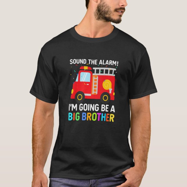 Promoted To Big Brother 2023 Boys Sibling Outfits  T-Shirt (Front)