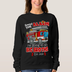 Promoted to Big Brother 2024 Big Brother Fire Truc Sweatshirt