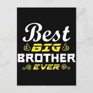 Promoted to Big Brother 2026 Dinosaur T-Rex Boys Postcard