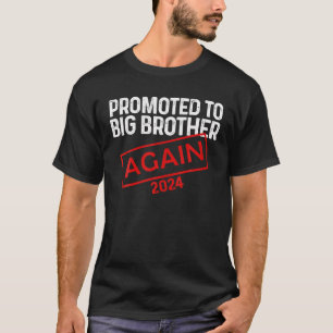 Promoted To Big Brother Again Est 2024 Baby T-Shirt