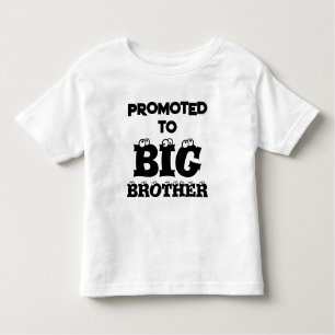 PROMOTED TO BIG BROTHER BABY ANNOUNCEMENT TODDLER T-Shirt