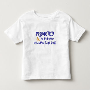 PROMOTED to Big Brother, Effective ... Toddler T-Shirt
