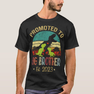 Promoted to Big Brother Est 0 Pregnancy Announceme T-Shirt