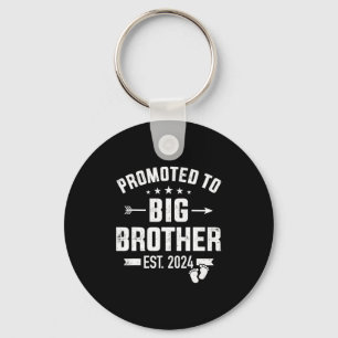 Promoted to big brother est. 2024 key ring