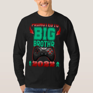 Promoted To Big Brother Outfit Big Brother Gamer T-Shirt