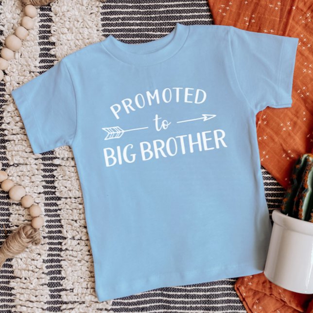 Promoted to Big Brother Pregnancy Announcement Baby T-Shirt (Creator Uploaded)