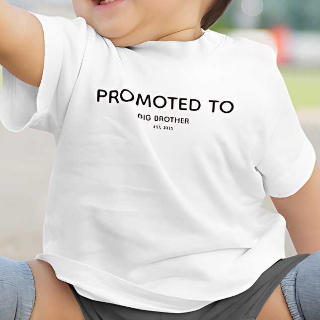 Promoted To Big Brother Pregnancy Announcement  Toddler T-Shirt (Creator Uploaded)