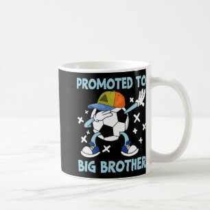 Promoted To Big Brother Soccer Design Coffee Mug