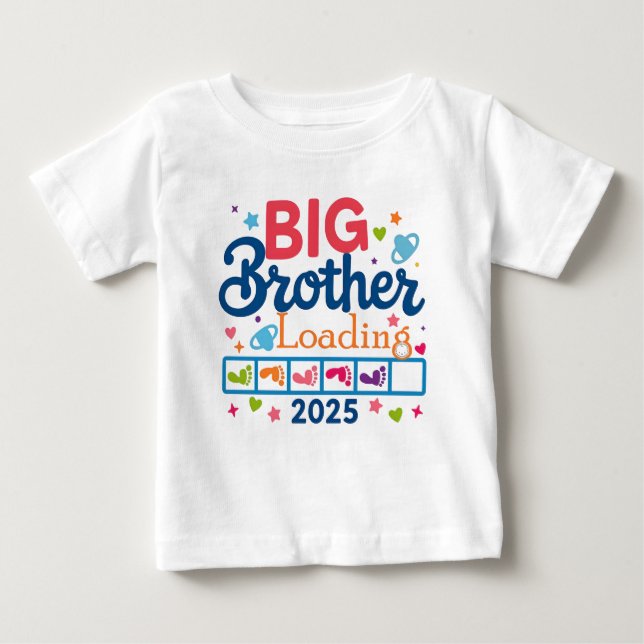 Promoted to Big Brother Toddler - Boys Dinosaur  Baby T-Shirt (Front)