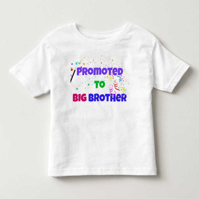 Promoted to Big Brother Toddler T-Shirt (Front)