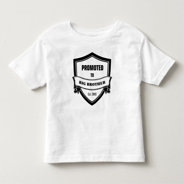 Promoted to Big Brother Toddler T-Shirt (Front)