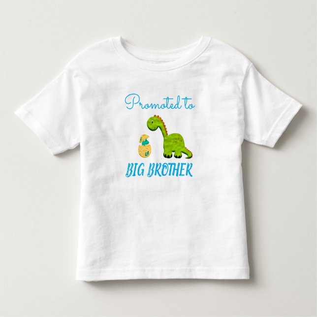 Promoted to big brother toddler T-Shirt (Front)
