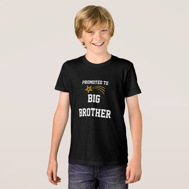 Promoted to Big Brother Tri-Blend Shirt (Front Full)