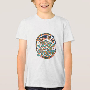 promoted to big brother Tri-Blend shirt