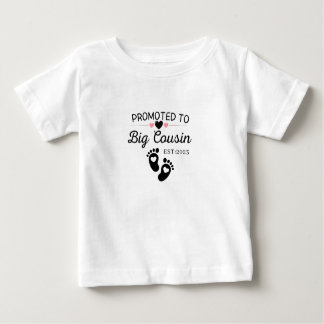 Promoted To Big Cousin Est 2023  Baby T-Shirt
