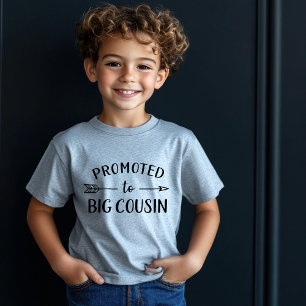 Promoted to Big Cousin Matching Family Baby T-Shirt