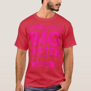 Promoted To Big Sister 2023 Pregnancy Announcement T-Shirt