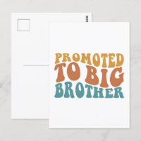 Promoted to big sister, big brother shirt,