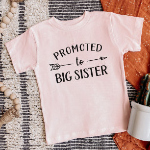 Promoted to Big Sister New Baby Announcement