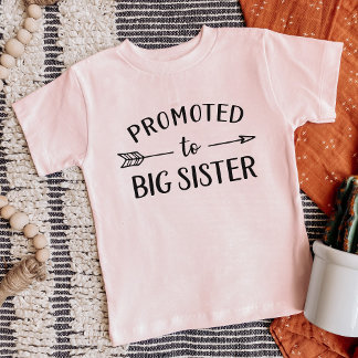 Promoted to Big Sister New Baby Announcement