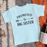 Promoted to Big Sister New Baby Announcement