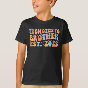 Promoted To Brother Est. 2025 III T-Shirt