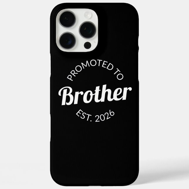 Promoted To Brother Est. 2026 I Case-Mate iPhone Case (Back)