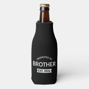 Promoted To Brother Est. 2026 II Bottle Cooler