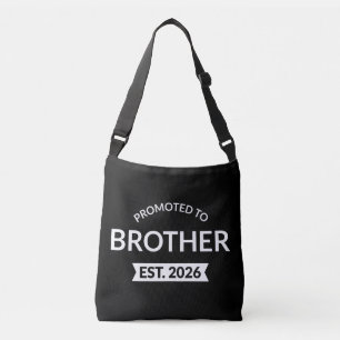 Promoted To Brother Est. 2026 II Crossbody Bag