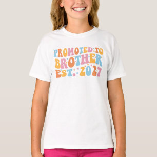 Promoted To Brother Est 2027 Big Brother T-Shirt
