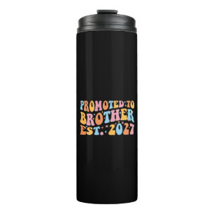 Promoted To Brother Est 2027 Big Brother Thermal Tumbler