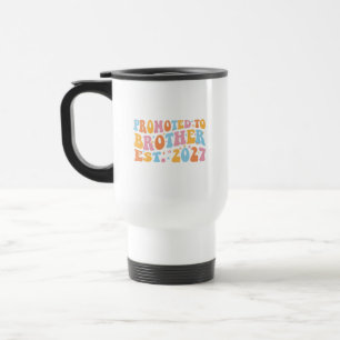 Promoted To Brother Est 2027 Big Brother Travel Mug