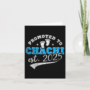 Promoted To Chachi 2025 New Indian Aunt Vintage  Card