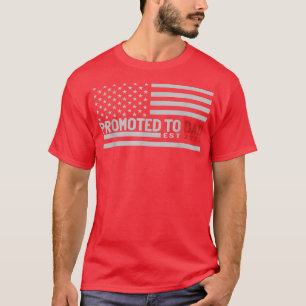 Promoted To Dad 2023 Pregnancy Announcements T-Shirt