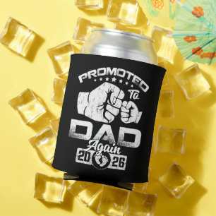 Promoted To Dad Again Est 2026 Can Cooler