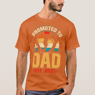 Promoted to Dad Est 2023 T-Shirt