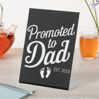 Promoted To Dad EST 2025 Funny Soon To Be Dad