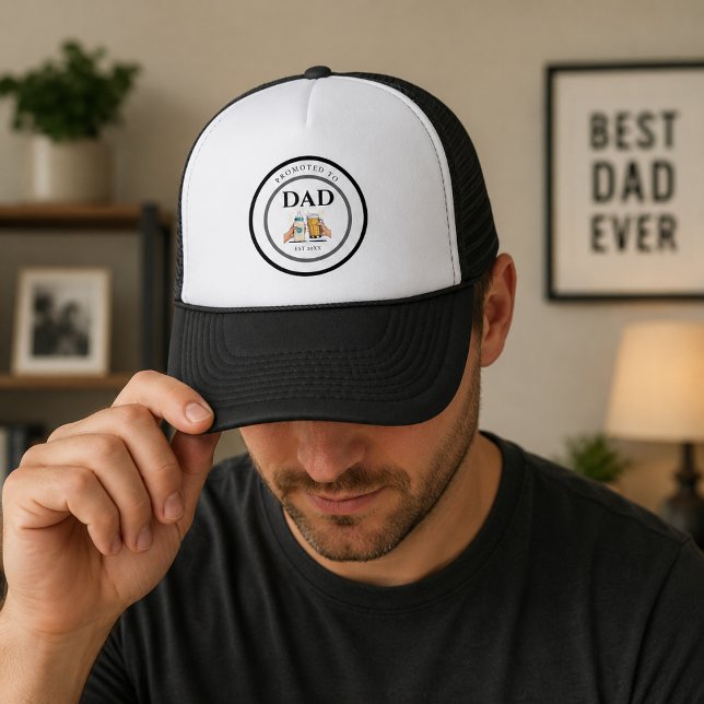 Promoted to Dad Est 2026 Funny Hat Gift (Creator Uploaded)